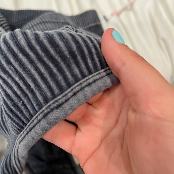 Zenana Outfitters Charcoal Pinstripe Tank Top - Picture 7 of 8